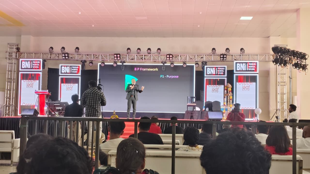 BNI MEETING, TRADE CENTER, TIRUNELVELI