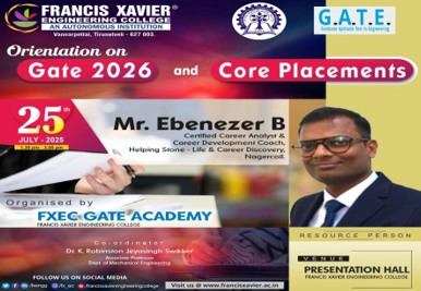 Orientation on Gate 2026 and Core Placements