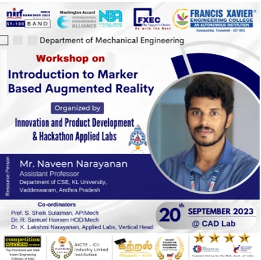 Workshop On Introduction to Marker Based Augmented Reality