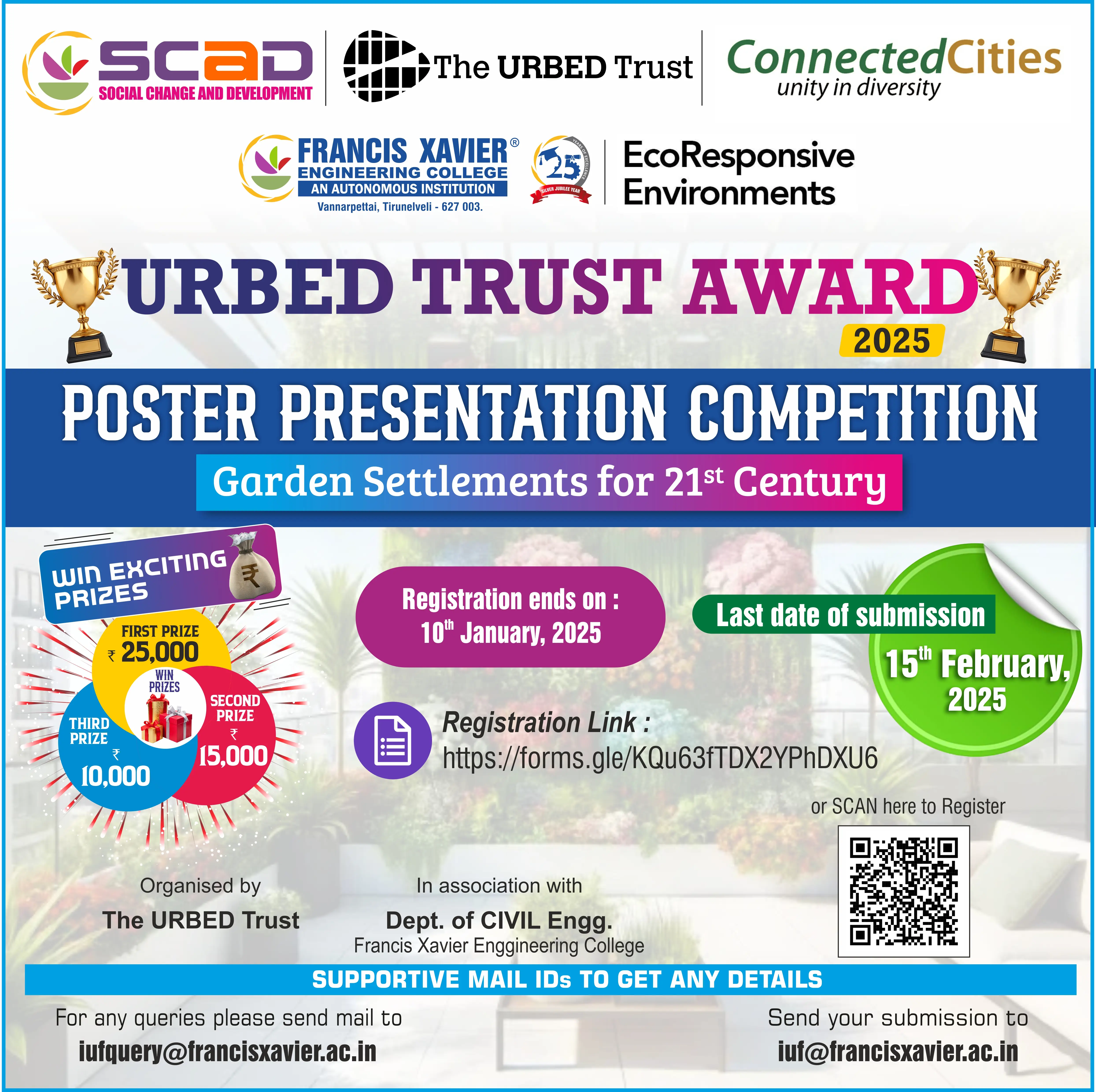 Poster Presentation Competition - Garden Settlements for 21st Century