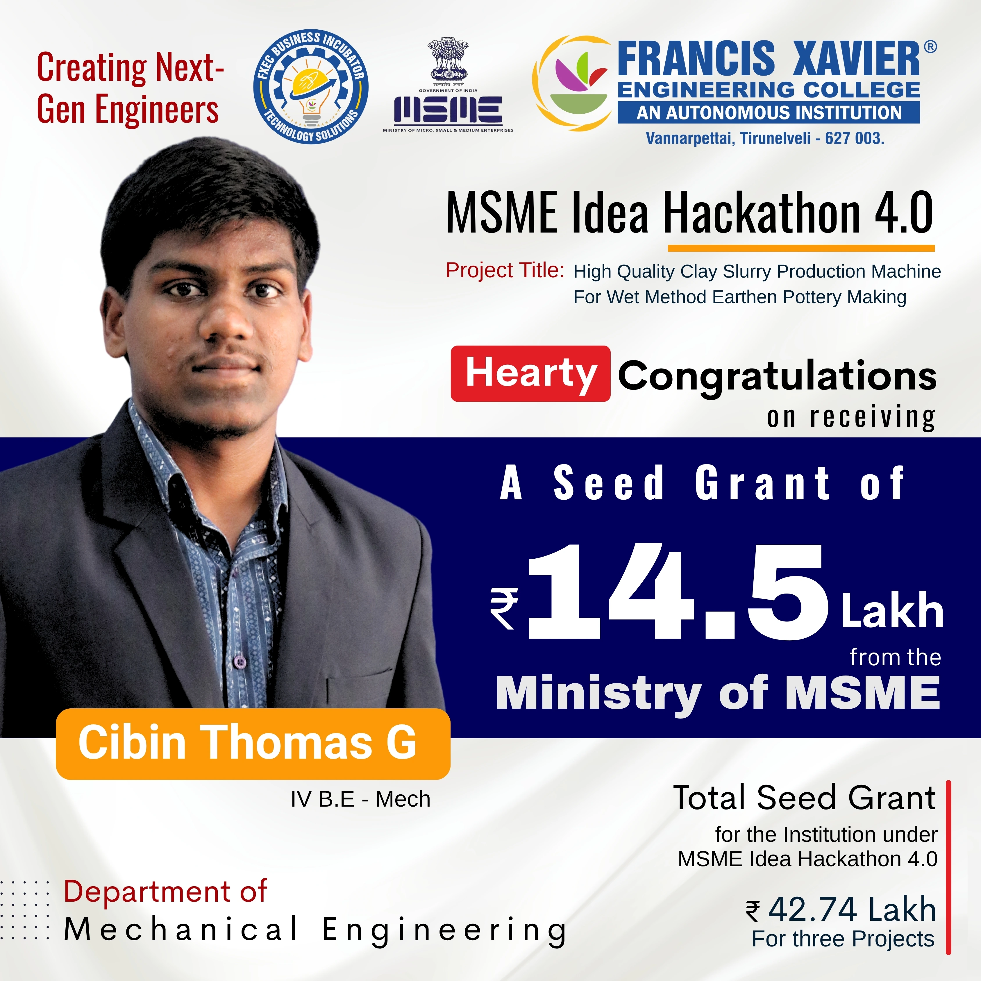 MSME Idea Hackathon 4.0
