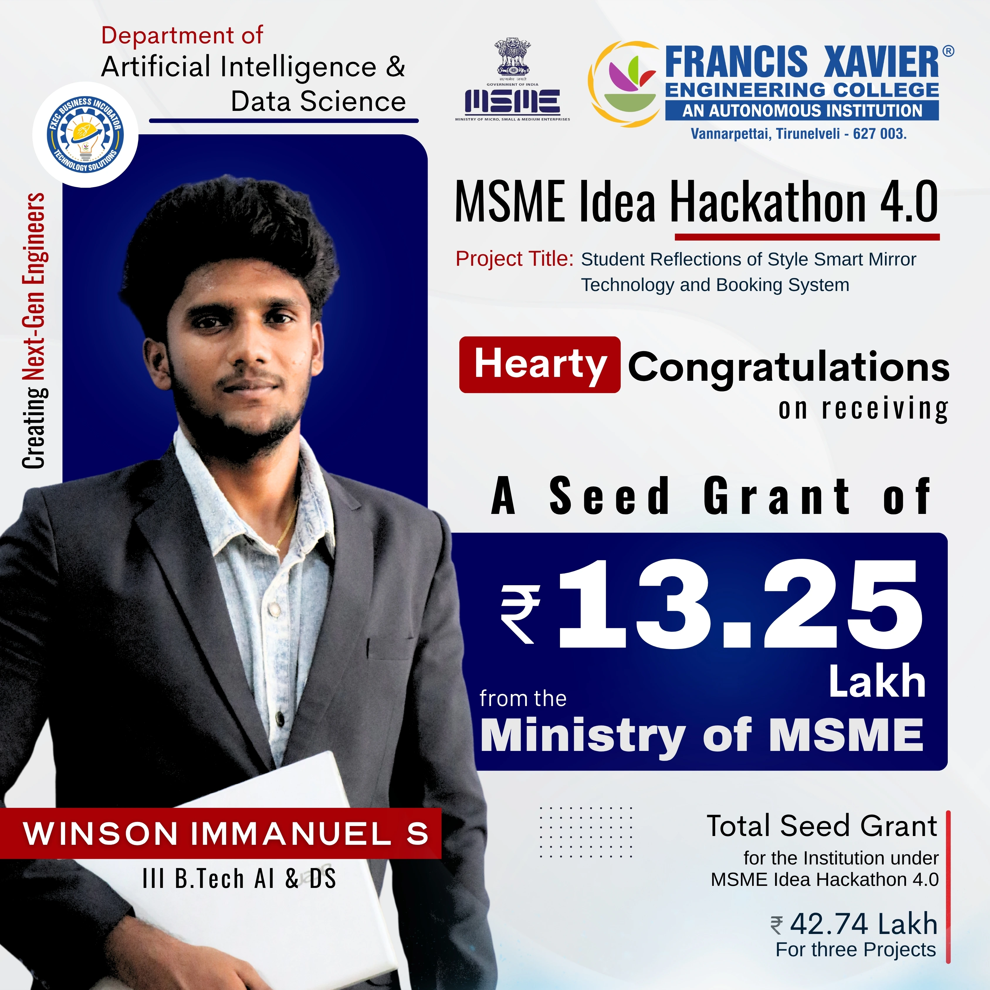 MSME Idea Hackathon 4.0