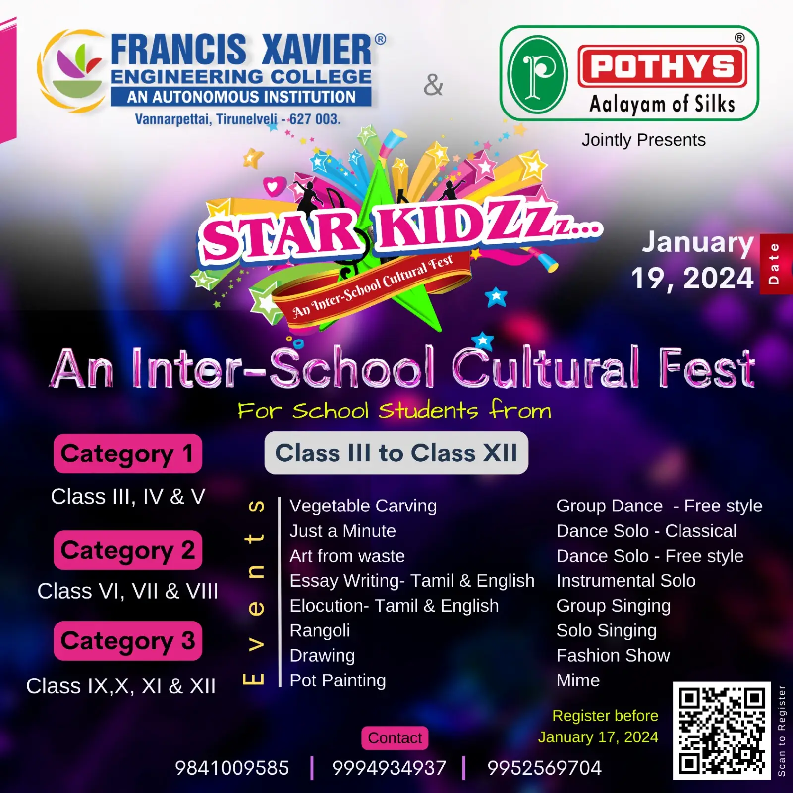 STAR KIDZ 2024 - An Inter-School Cultural Fest