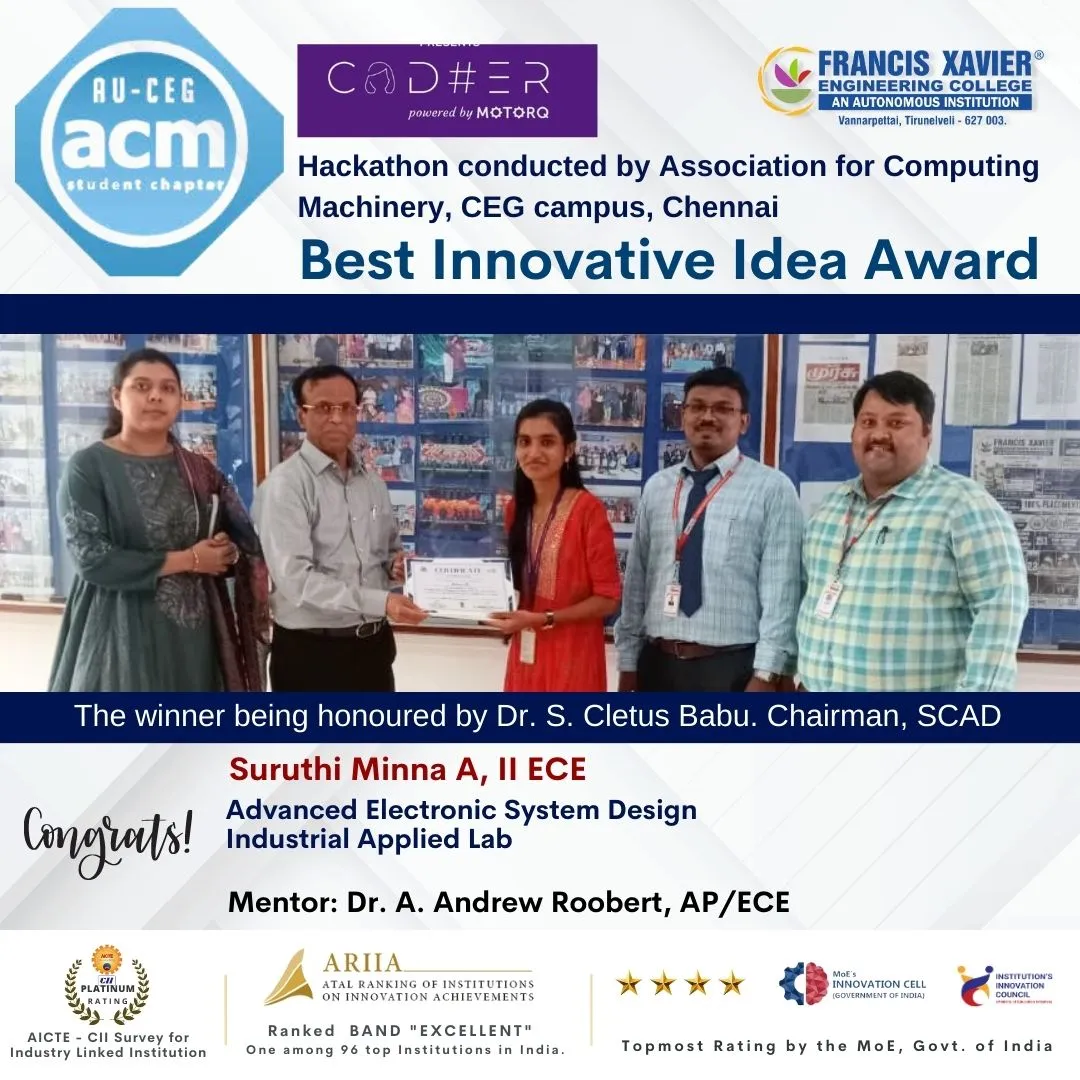 Best Innovative Idea Award